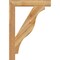 Ekena Millwork Funston Block Rough Sawn Bracket, Western Red Cedar, 4"W x 28"D x 40"H BKT04X28X40FST05RWR - alternate 4